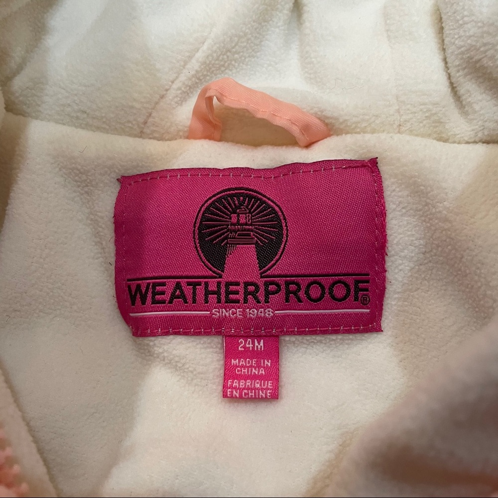 WEATHERPROOF pink jacket - Picture 2 of 3